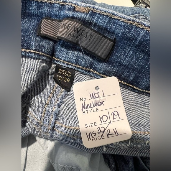 WJ2. Nine West Jeans Size 10 - Picture 6 of 6